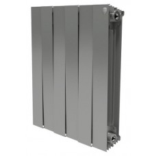 Радиатор биметаллический секционный Royal Thermo PianoForte Silver Satin 500 - 6 секции (RTPFSS50006)